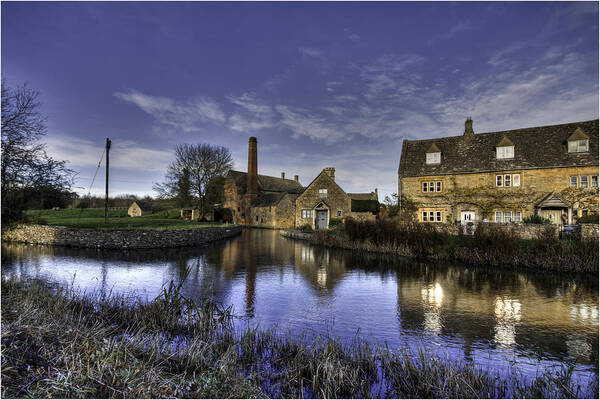 Lower Slaughter Poster featuring the photograph Lower Slaughter #2 by Nigel Jones