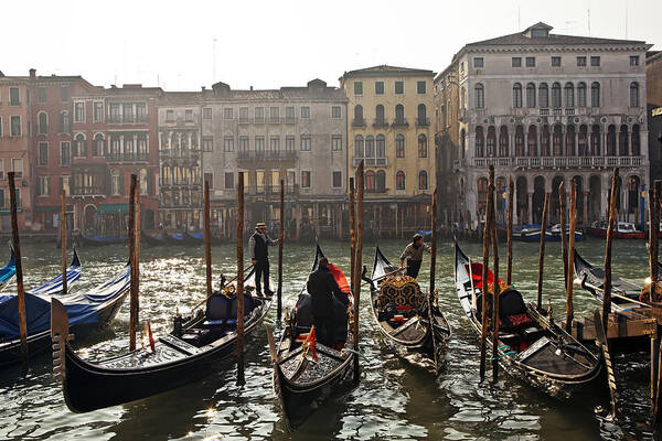 Grand Canal Poster featuring the photograph Venezia #53 by Joana Kruse