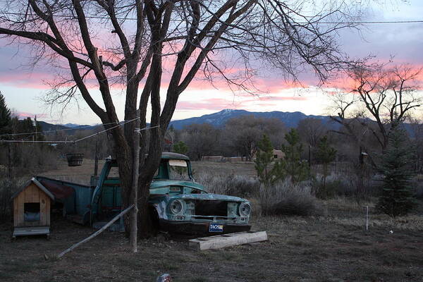 Old Truck Poster featuring the photograph A Life's Story by Carrie Godwin