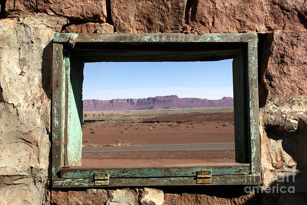 Arizona Poster featuring the photograph A Room with a View by Karen Lee Ensley