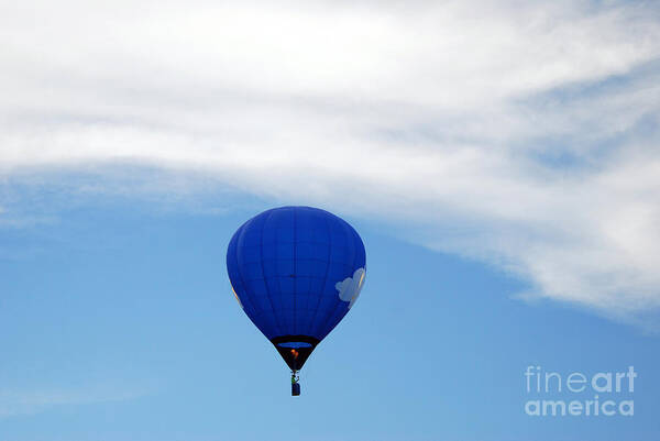  Poster featuring the photograph Air Balloon Cloud Nine by Terri Winkler