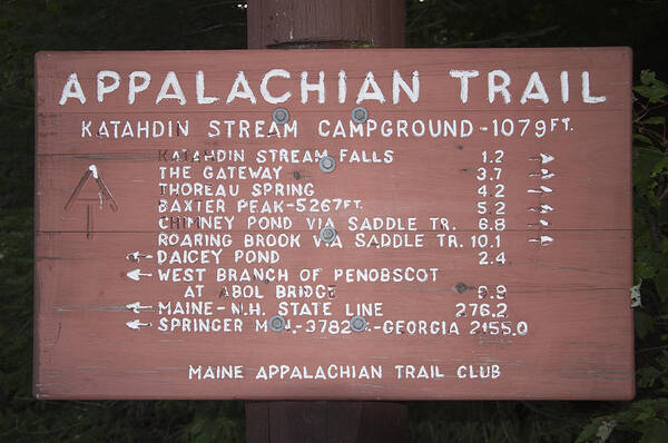 Appalachian Trail Poster featuring the photograph Appalachian Trail by Glenn Gordon