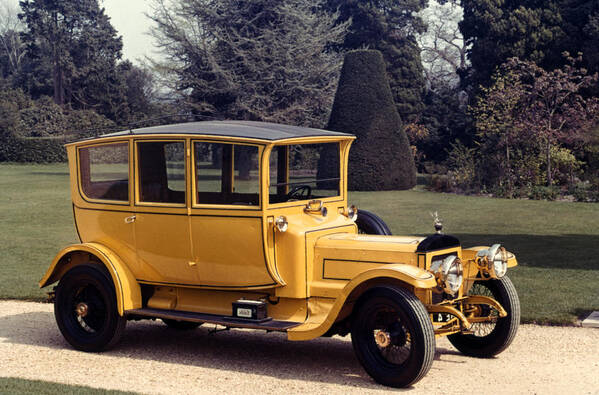1913 Poster featuring the photograph Auto: Daimler, 1913 by Granger