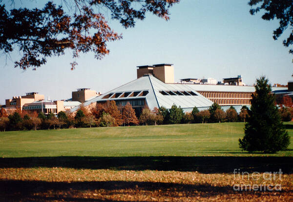 Historic Poster featuring the photograph Bell Laboratories by Alcatel-Lucent/Bell Labs