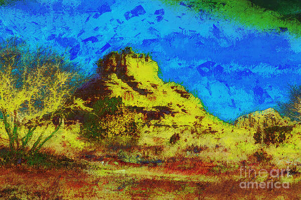 Sedona Poster featuring the photograph Bell rock by Julie Lueders 