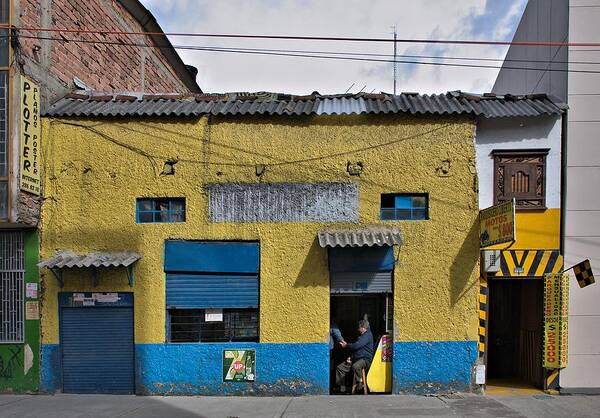 Bogota Poster featuring the photograph Bogota Shop by Steven Richman