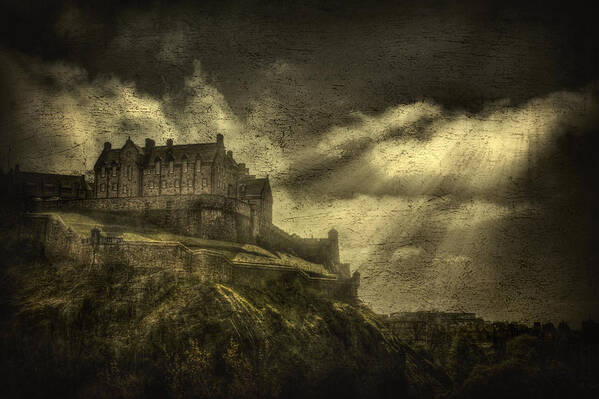 Edinburgh Poster featuring the photograph Daydream Land by Evelina Kremsdorf