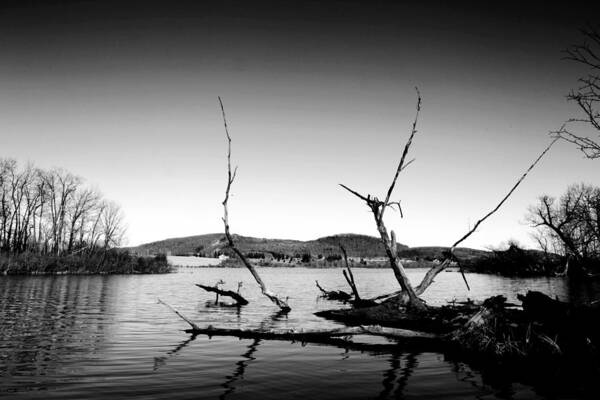 Dryden Poster featuring the photograph Dryden Lake New York by Paul Ge