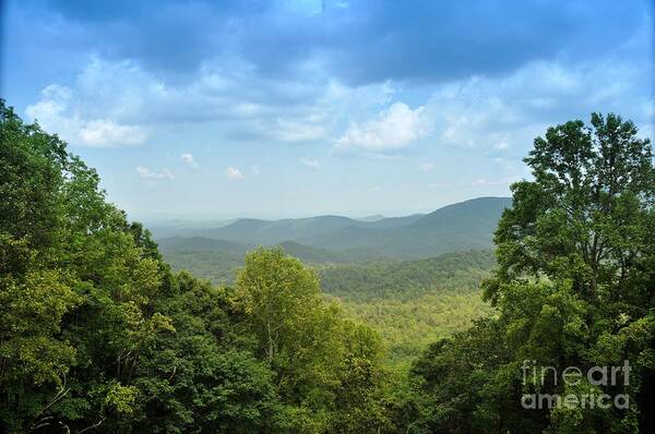 Dyer Mountain Poster featuring the photograph Dyer Mountain by John Black