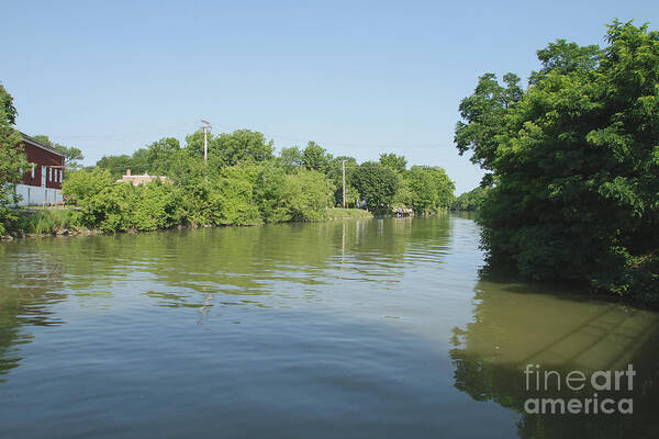 Erie Canal Poster featuring the photograph Erie Canal by William Norton