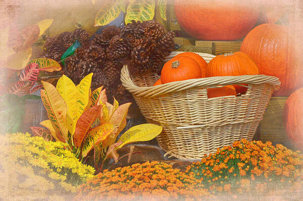 Fall Poster featuring the photograph Fall Treasures by Sandi OReilly