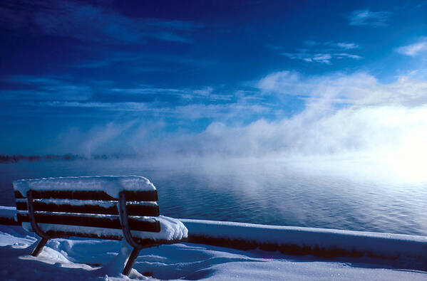 Winter Poster featuring the photograph Fog of Winter by Jon Lord