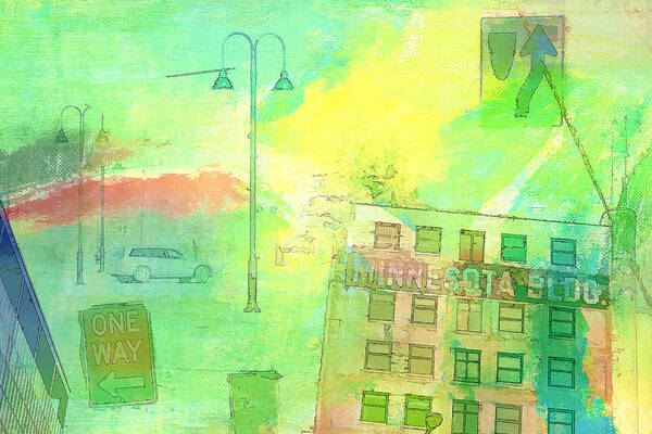 Minnesota Digital Art Poster featuring the photograph Going Places by Susan Stone