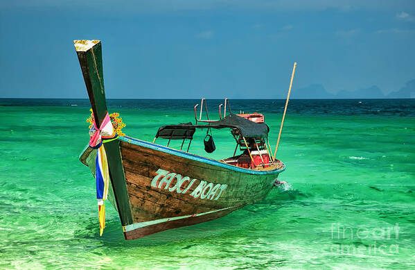 Koh Lanta Poster featuring the photograph Island Taxi by Adrian Evans