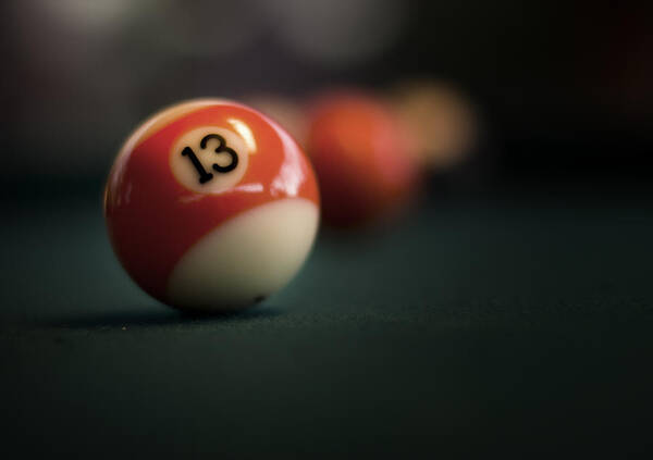 Pool Poster featuring the photograph Lucky number by Yelena Rozov