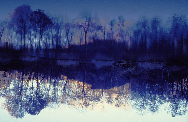 Reflection Poster featuring the photograph Mirror Pond in The Berkshires by Tom Wurl