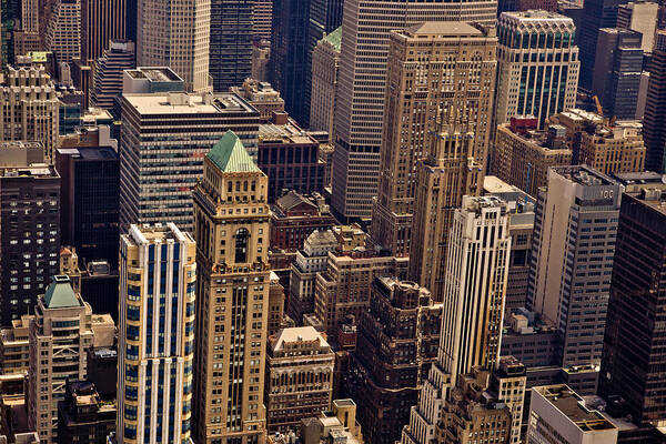 New York City Poster featuring the photograph New York City Urban Landscape by Vivienne Gucwa