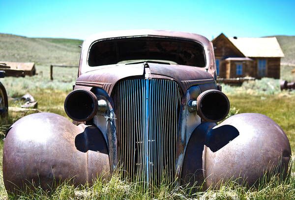 Old Rusted Car Poster featuring the photograph Ghost Rider by Shane Kelly