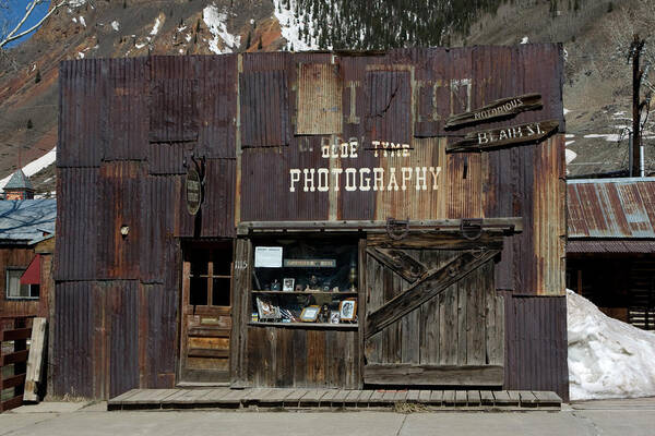 Old Town Poster featuring the photograph Old Tyme Photography by Lorraine Devon Wilke