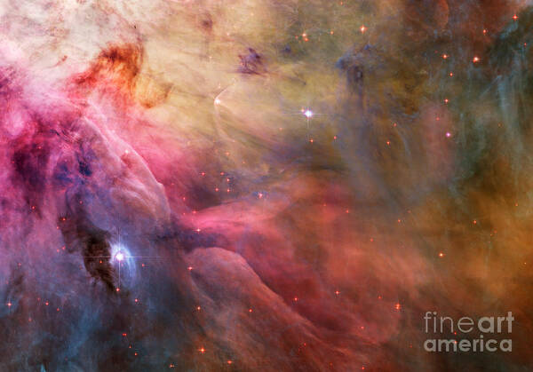 Hubble Space Telescope Poster featuring the photograph Orion Nebula by Nasa
