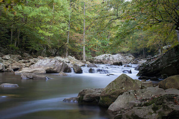 Richland Creek Poster featuring the photograph Richland Creek by David Troxel