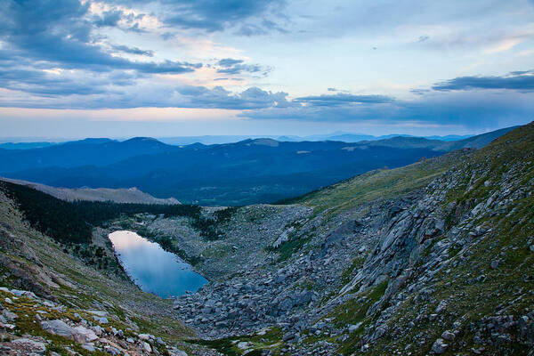 Sapphire Poster featuring the photograph Sapphire in the Wilderness by Adam Pender