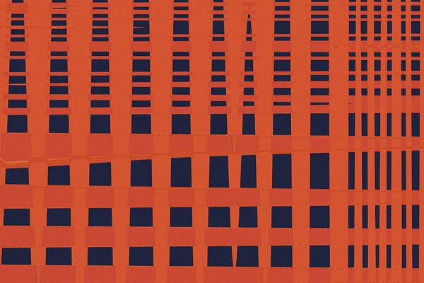 Windows Poster featuring the digital art Skyscraper by Bonnie Bruno