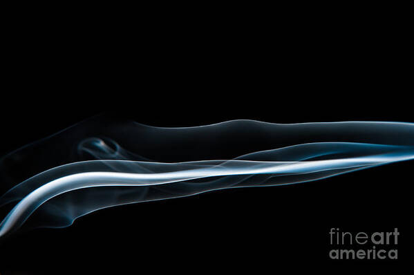 Smoke Poster featuring the photograph Smoke-4 by Larry Carr