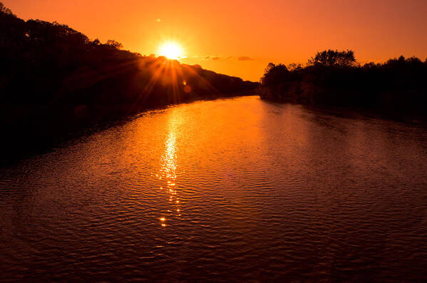 Sun Poster featuring the photograph Sunburst by Jason Naudi Photography