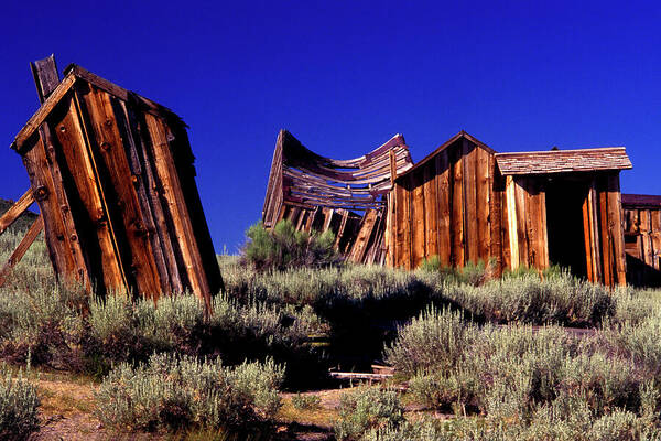 Bodie Poster featuring the photograph Support Your Neighborhood Outhouse by Paul W Faust - Impressions of Light