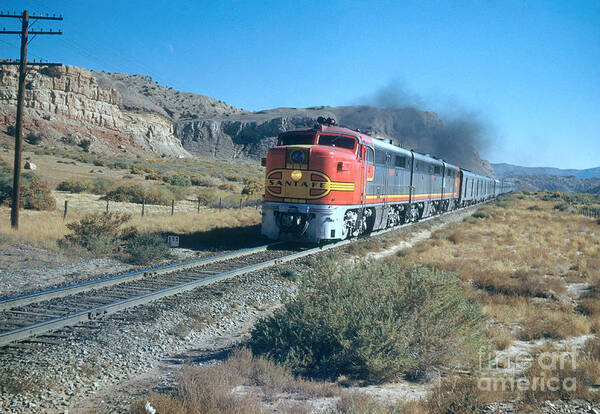 The Chief Poster featuring the photograph The Chief Train by Photo Researchers, Inc.