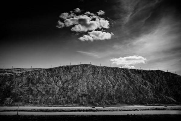 Cloud Poster featuring the photograph The Cloud by Dorit Fuhg