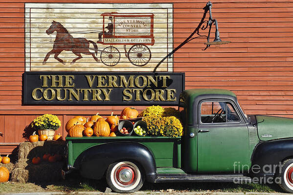 Americana Poster featuring the photograph The Vermont Country Store by John Greim