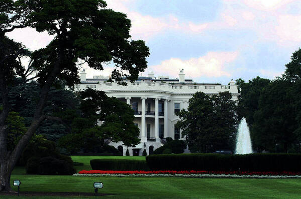 Washington D.c. Poster featuring the photograph The White House by La Dolce Vita