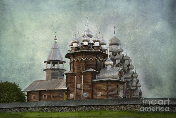 Russia Poster featuring the photograph Transfiguration Cathedral. Kizhi Island. Russia by Juli Scalzi