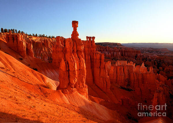 Thor's Hammer Poster featuring the photograph Utah - Thor's Hammer 2 by Terry Elniski