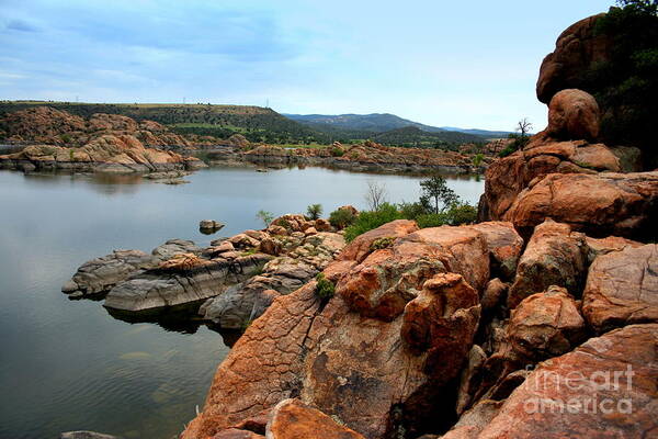 Prescott Poster featuring the photograph Watson lake by Julie Lueders 
