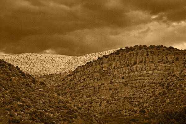 Verde Valley Poster featuring the photograph View from a Train Tnt by Theo O'Connor