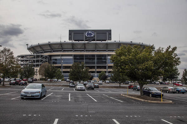 Penn State Poster featuring the photograph Beaver Stadium Penn State #1 by John McGraw