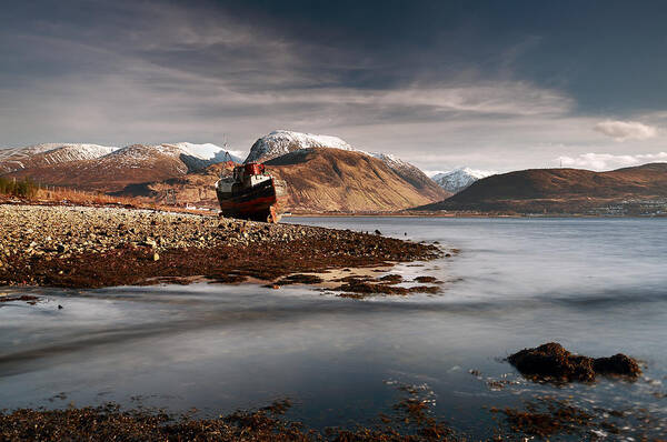 Loch Poster featuring the photograph Ben Nevis #1 by Grant Glendinning
