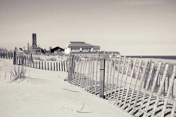 Asbury Park Poster featuring the photograph Beyond the Dunes #1 by Colleen Kammerer