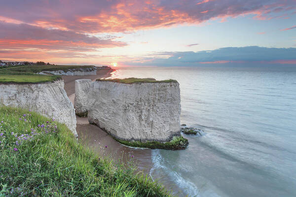 Botany Poster featuring the photograph Botany bay Sunset #1 by Ian Hufton