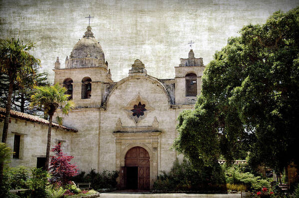 Mission Poster featuring the photograph Carmel Mission #1 by RicardMN Photography