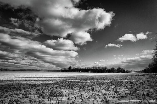 Cloudscapes Poster featuring the photograph Cloud Play #1 by Louis Dallara