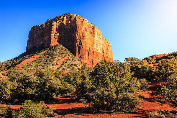 America Poster featuring the photograph Courthouse Butte #1 by Alexey Stiop