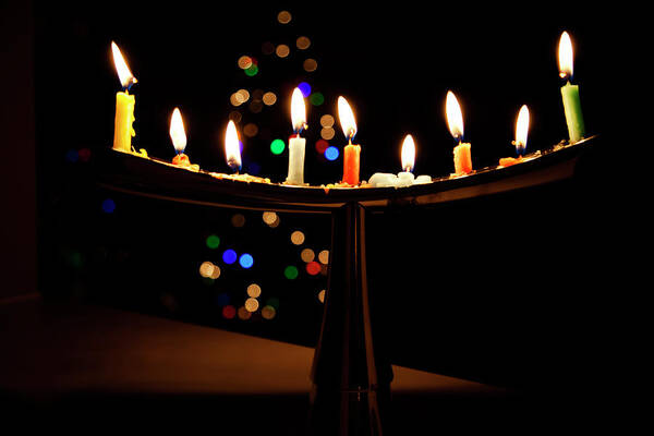 Candles Poster featuring the photograph Happy Holidays #1 by Susan Stone