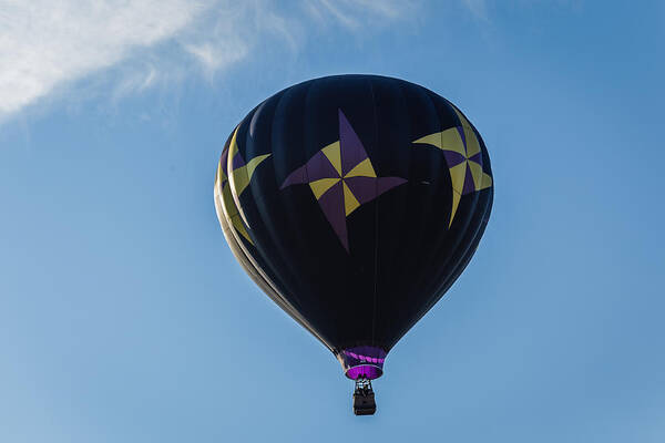 Ballooning Poster featuring the photograph Hot air balloon #1 by SAURAVphoto Online Store