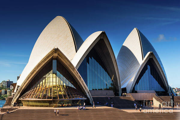 Sydney Poster featuring the photograph Iconic Sydney Opera House #1 by Andrew Michael