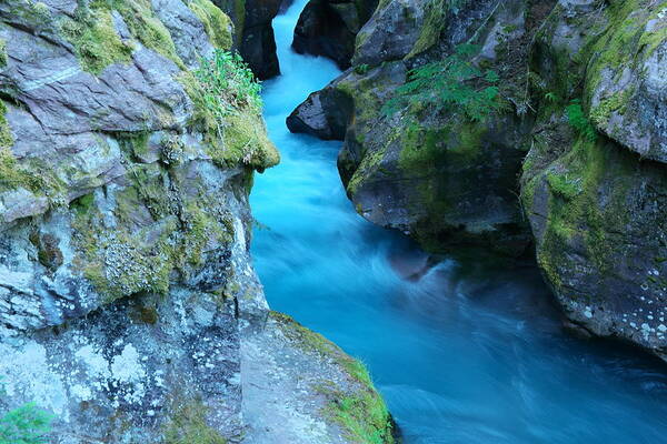 Water Poster featuring the photograph Meltwater #1 by Jeff Swan