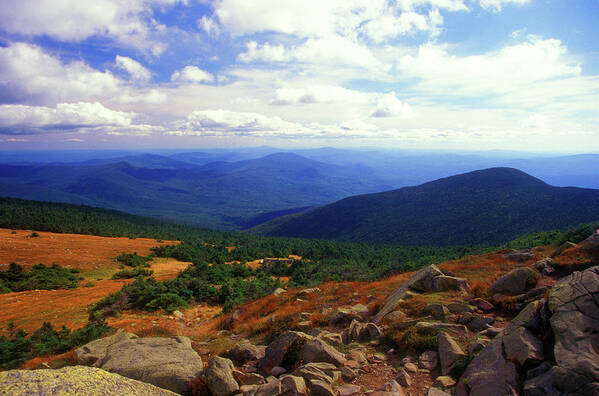 New Hampshire Poster featuring the photograph Mount Moosilauke Summit #1 by John Burk